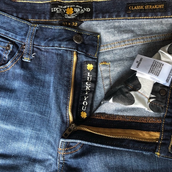 Lucky Brand Other - 🍀 Lucky Brand 🍀 Men’s Classic Straight Jeans 33/32